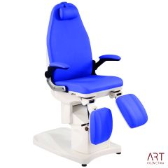Stol za pedikuro | električni - AS 9089a - nebeško modra