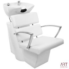 Frizerski umivalnik - AS 0421a - bel