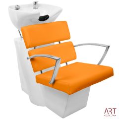 Frizerski umivalnik - AS 0421a - oranžen