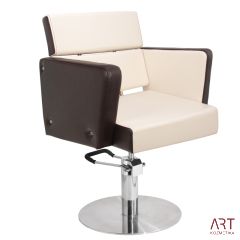 Frizerski stol - AS 1427a - rjava bež