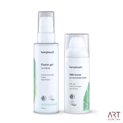 Negovalni duo za ravnovesje kože | Hemptouch |