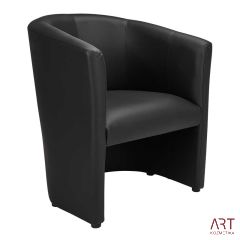 Naslonjač Milano (črn)