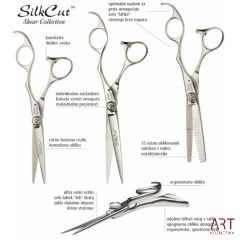 Škarje OG SilkCut XL07 - 7,00"