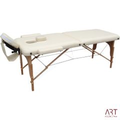 BELT 2-delna prenosna masažna miza - krem