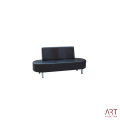 Čakalnica -dvosed z naslonom za hrbet