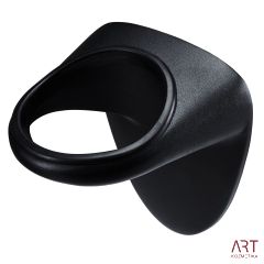 Držalo za sušilec las Lux (črn)