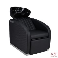 Frizerski umivalnik Sheldon črn