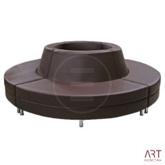 Moderna okrogla čakalnica