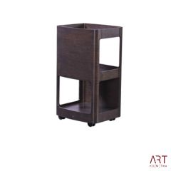 Omarica CON-FORT | lesena, wenge
