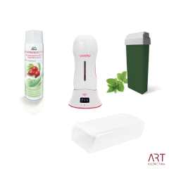 Depilacijski set za kućnu i profesionalnu upotrebu | Jednokratni grijac za vosak OneWax