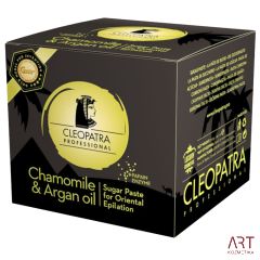 Sladkorna pasta Cleopatra - Chamomile & Argan oil Edition 700g