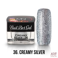 VT - Mystic Nails Nail Art gel 36 Creamy Silver 4g