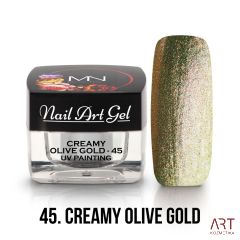 VT - Mystic Nails Nail Art gel 45 Creamy Olive Gold 4g