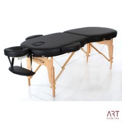 Prenosna masažna miza VIP OVAL 2 Black