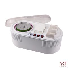 Kombinirani vosek za gretje voska v granulah in patronih