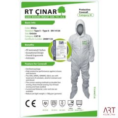 Zaštitni kombinezon vel UNI kat. III - bijela