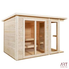 Zunanja savna za šest oseb