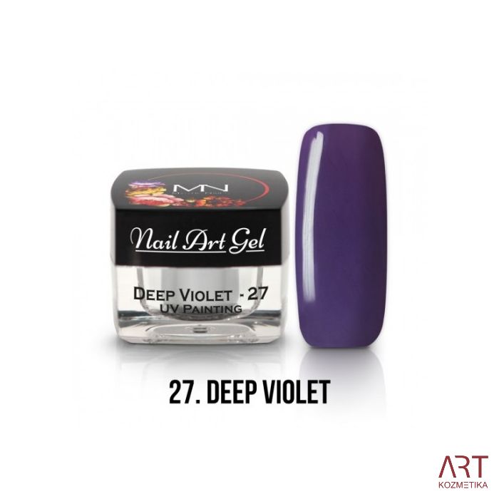 VT - Mystic Nails Nail Art gel 27 Deep Violet4g