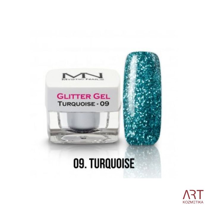 VT - MN Glitter gel 09 Turquoise 4g