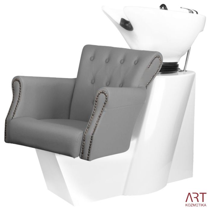Frizerski umivalnik - Ber8183 - siv AS5404