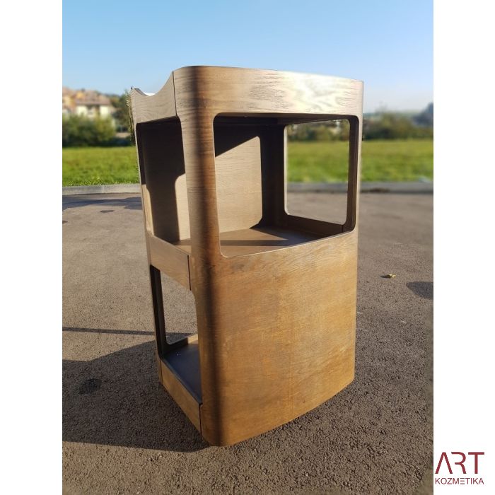 Omarica CON-FORT | lesena, wenge