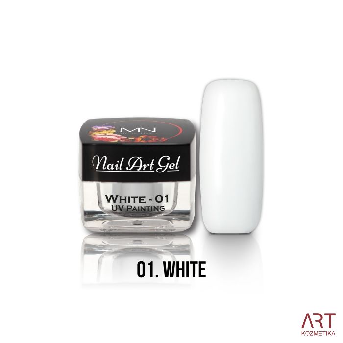 VT - Mystic Nails Nail Art gel 01 White 4g
