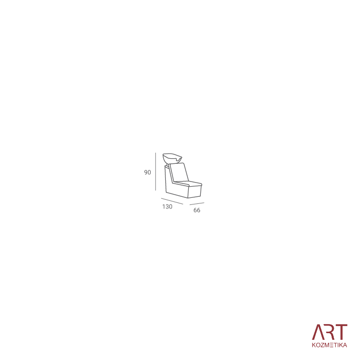 Frizerski umivalnik Lady ONE