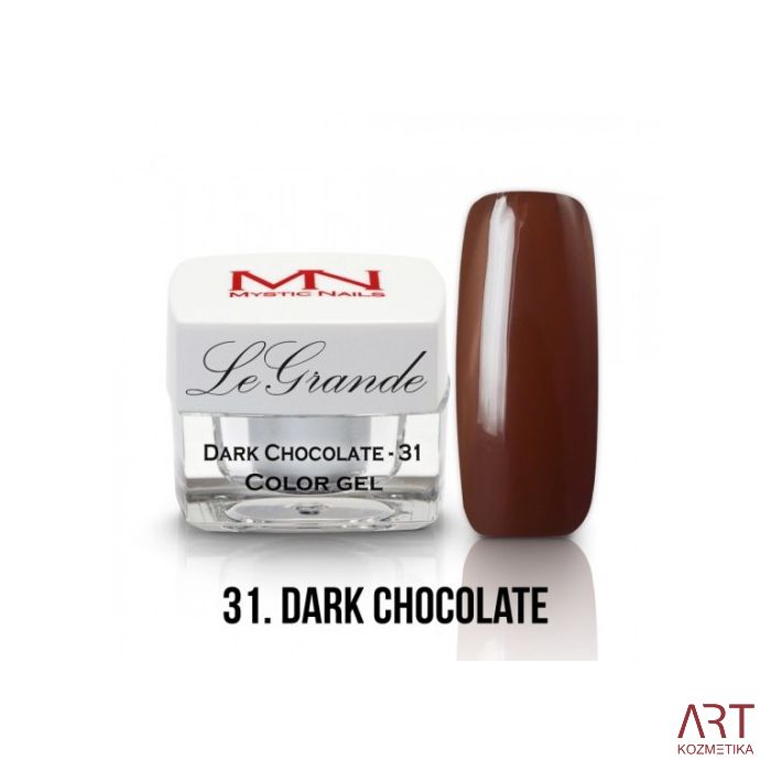 VT - Mystic Nails LeGrande Color Gel 31 Dark Chocolate