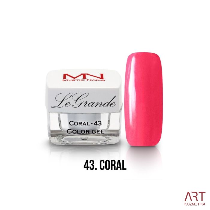 VT - Mystic Nails LeGrande Color Gel 43 Coral