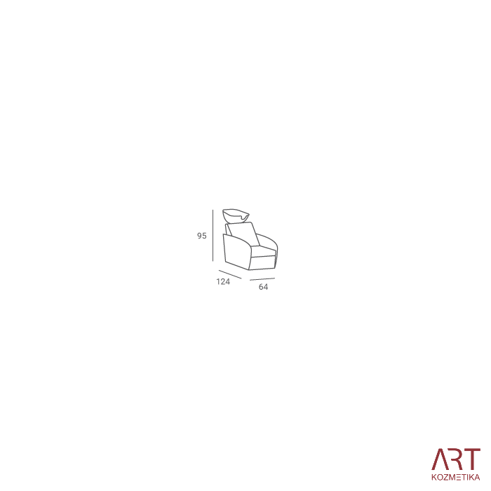 Frizerski umivalnik - Thomas