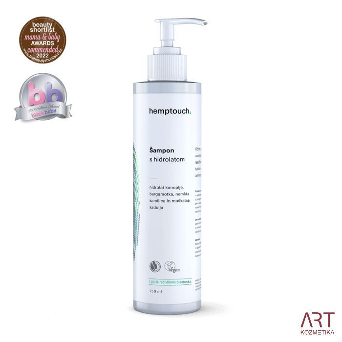 Šampon za kosu s hidrolatom | Hemptouch | 250ml
