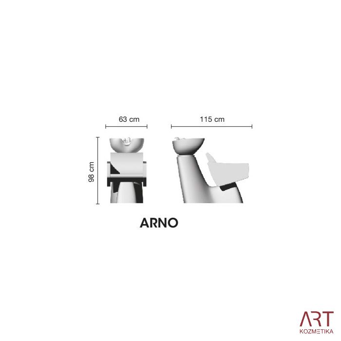 Frizerski umivaonik Arno | Ceriotti