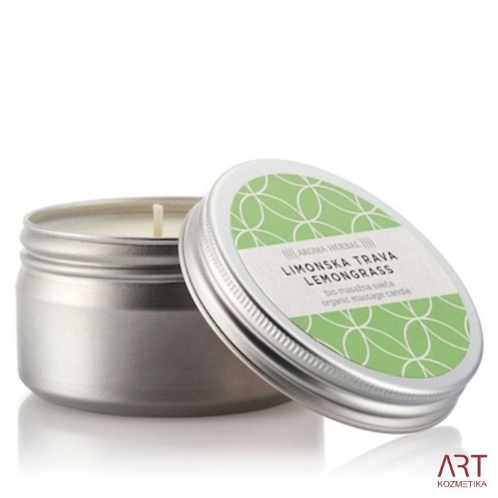 Masažna svijeća – Limunska trava | Aroma Herbal 100 ml