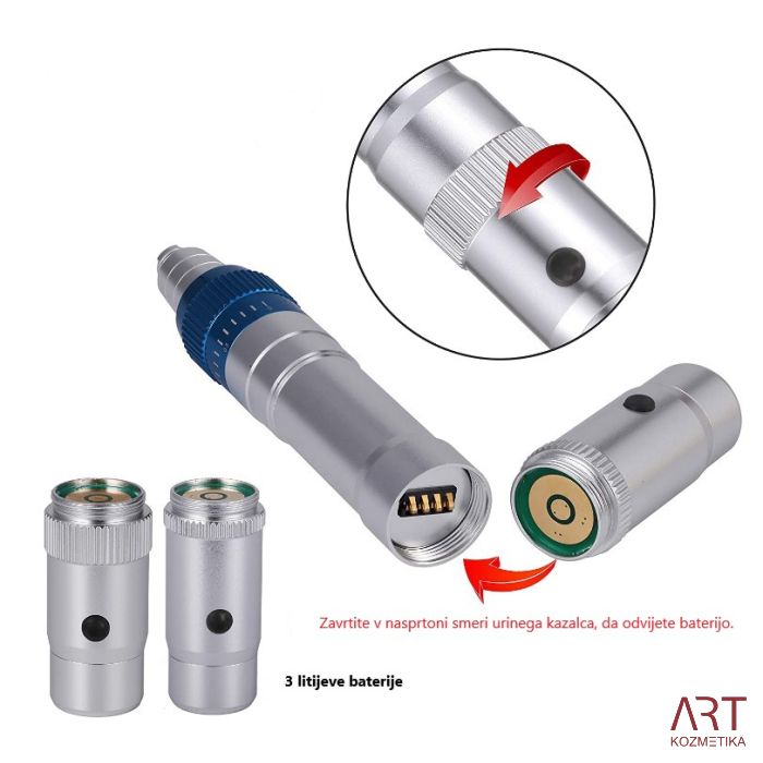 METAL uređaj za igličnu mezoterapiju - bežičan