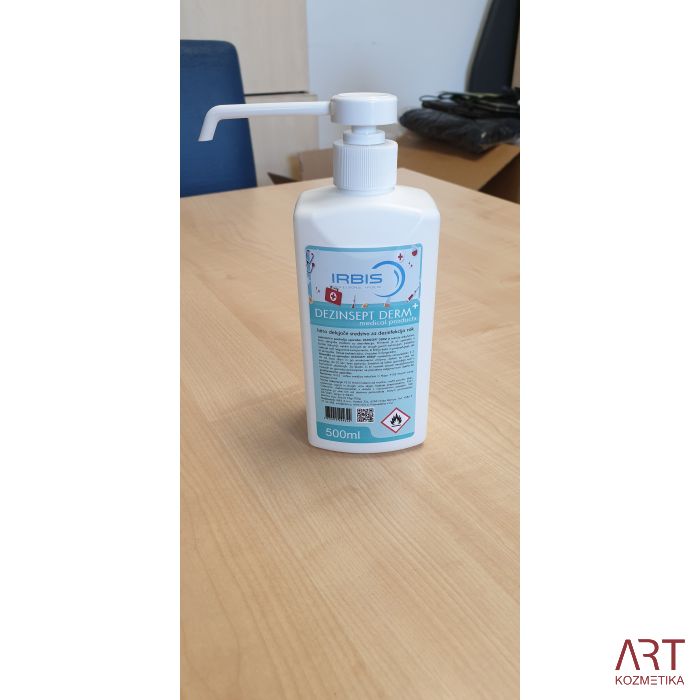 DEZINSEPT DERM+ 500 ml  - alkoholno sredstvo za ruke s pumpicom