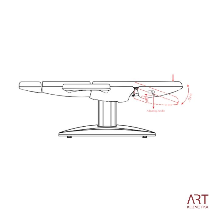 Električna pedikerska miza Vome Smart