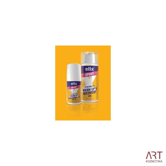 elix SPORT SYNERGISTIC WARM UP & RECOVERY + O2 roll on 50ml