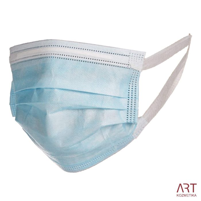 Higijenska zaštitna maska za lice - 3-slojna | 50 kom