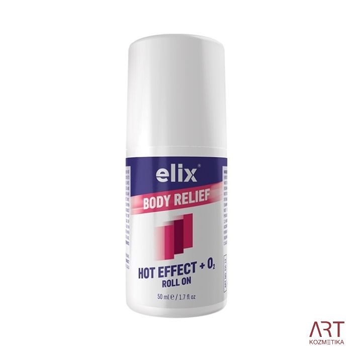 elix BODY RELIEF HOT EFFECT + O2 ROLL ON 50ml