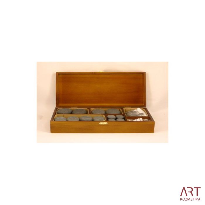 Hot Stone - vruće kamenje - set sa grijačem 64 dijelni