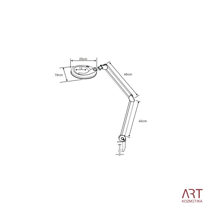 Kozmetična lupa - WKL004 Magni ~ 5x povečava