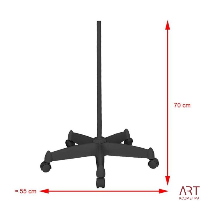 Premična kozmetična lupa z LED osvetlitvijo AS5252 | 5 x povečava |