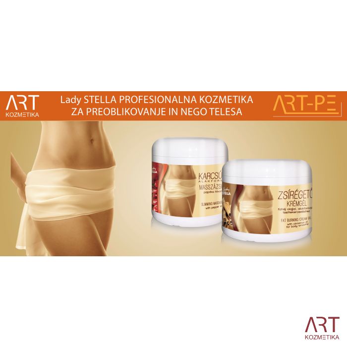 Fat burning kremasti gel sa eteričnim uljem cimeta za oblikovanje tijela, odličan za body wrapping 500ml