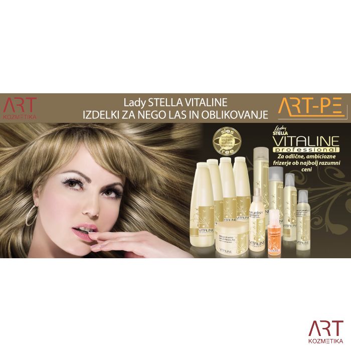 Vitaline serum za vraćanje sjaja s lanenim uljem 100 ml