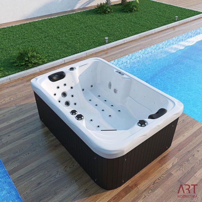 Zunanji SPA masažni bazen ART - Leonis