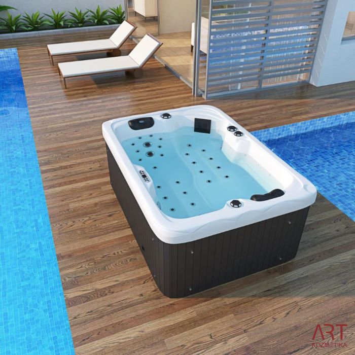 Zunanji SPA masažni bazen ART - Leonis