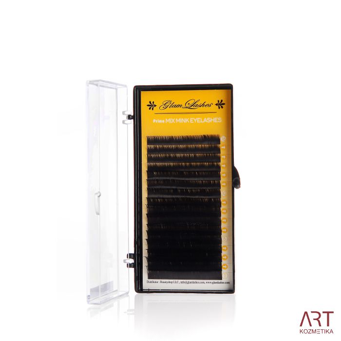 Trepalnice barvne C-Curl | GlamLashes
