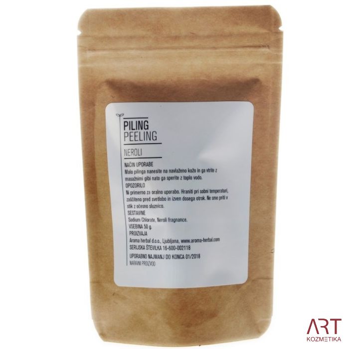 Piling za savno Neroli - pomarančni cvetovi | Aroma Herbal