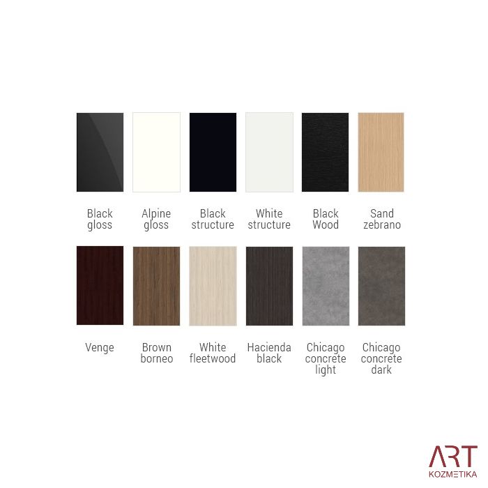 Prenosni predalnik za shranjevanje / frizerski ali kozmetični predalnik - Combo