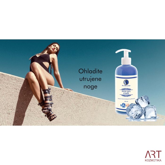 Gel sa učinkom hlađenja za noge 500ml